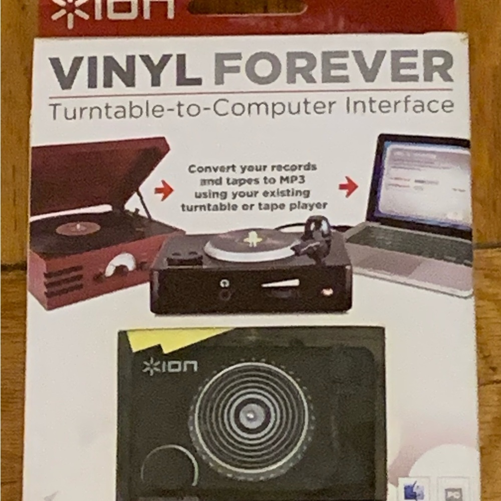 Ion Turntable to Computer Interface -New